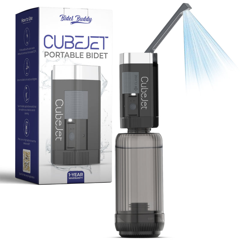 CubeJet rechargeable portable bidet by Bidet Buddy