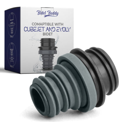 Bottle adapter for CubeJet