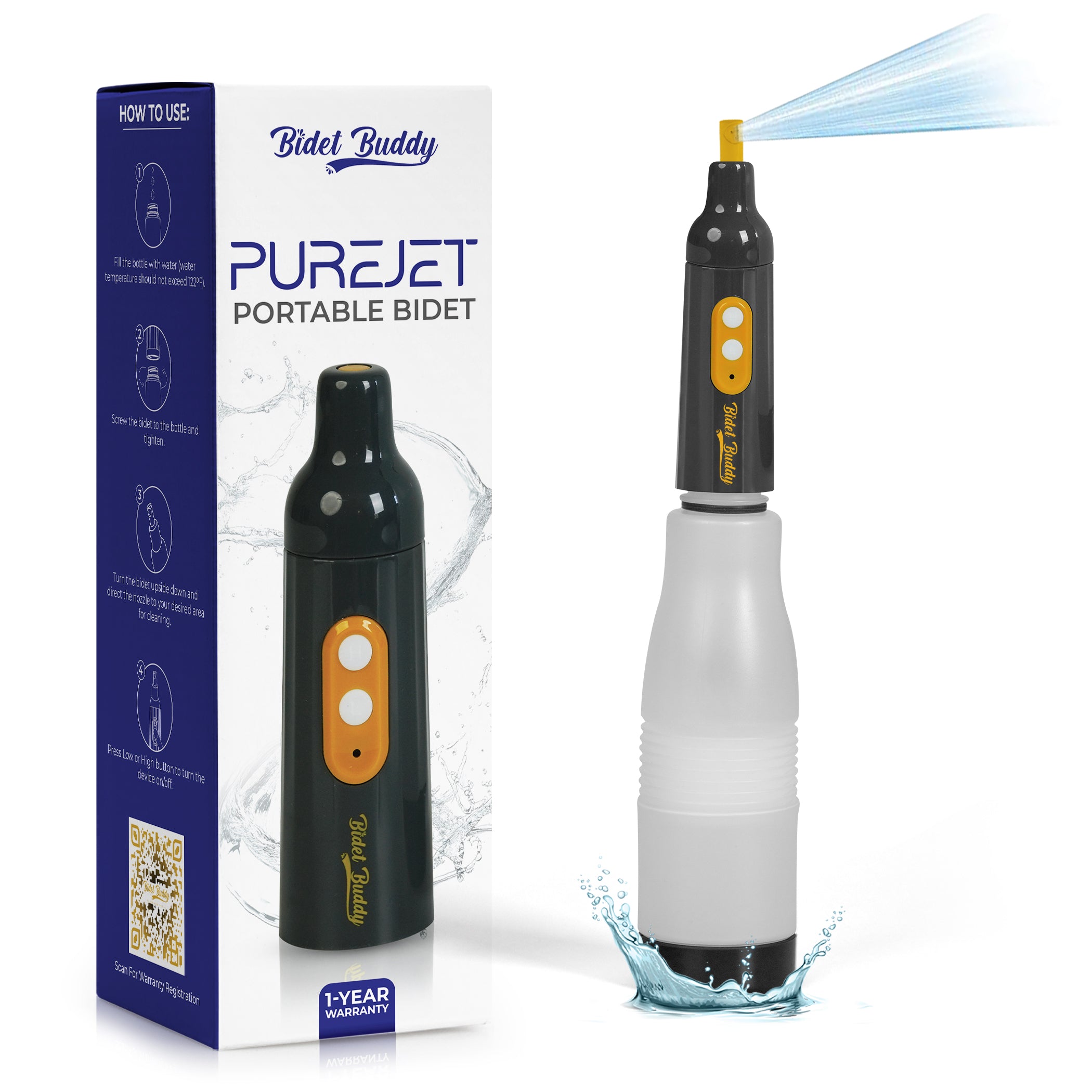 PureJet portable bidet by Bidet Buddy