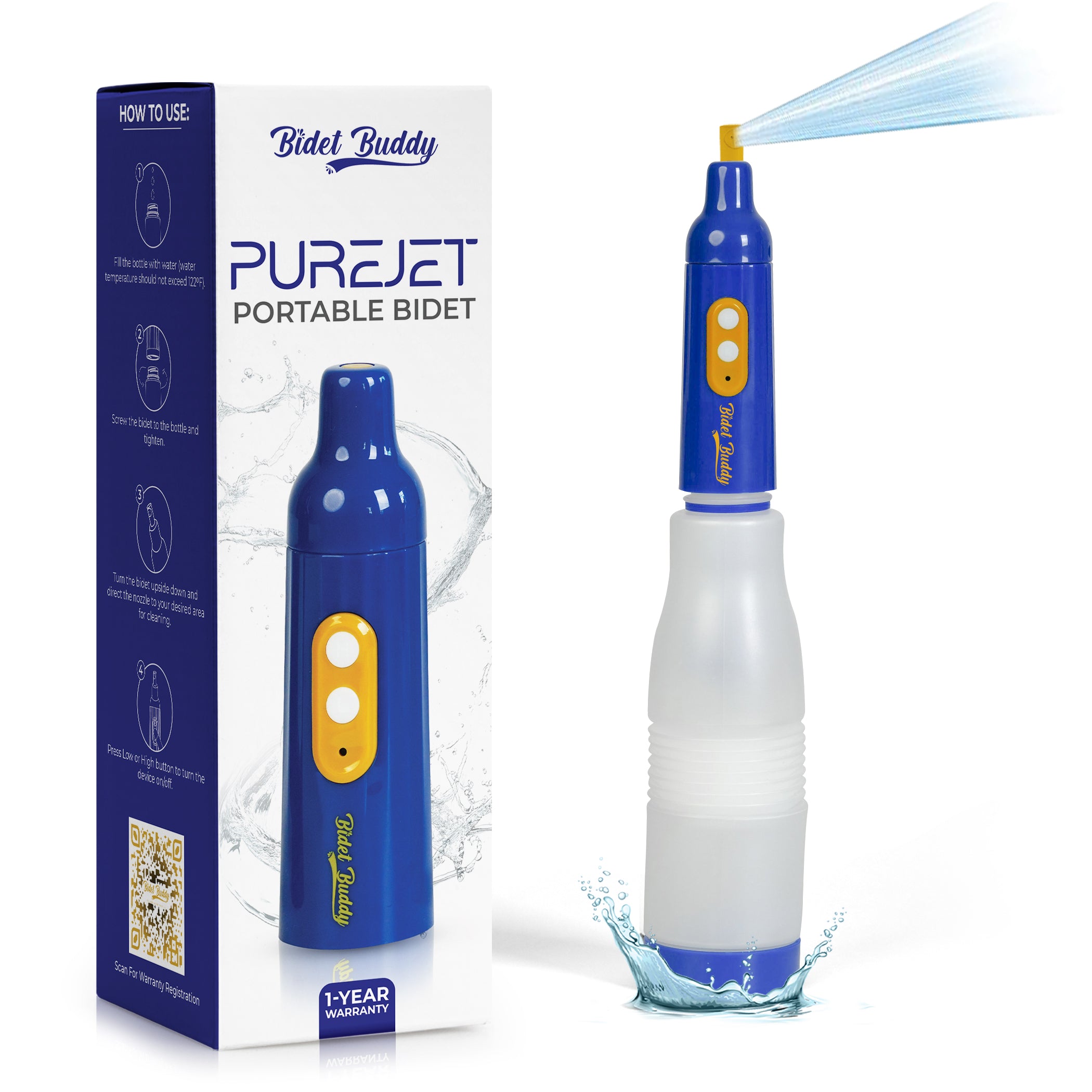 PureJet portable bidet by Bidet Buddy