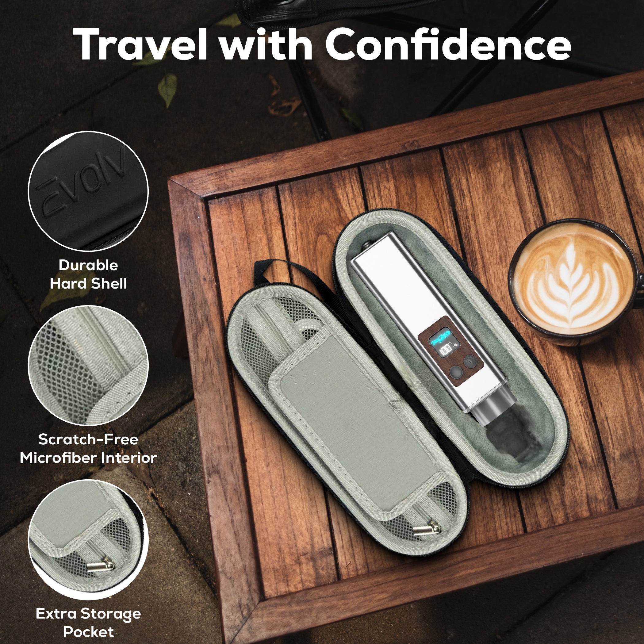 Evolv premium travel case