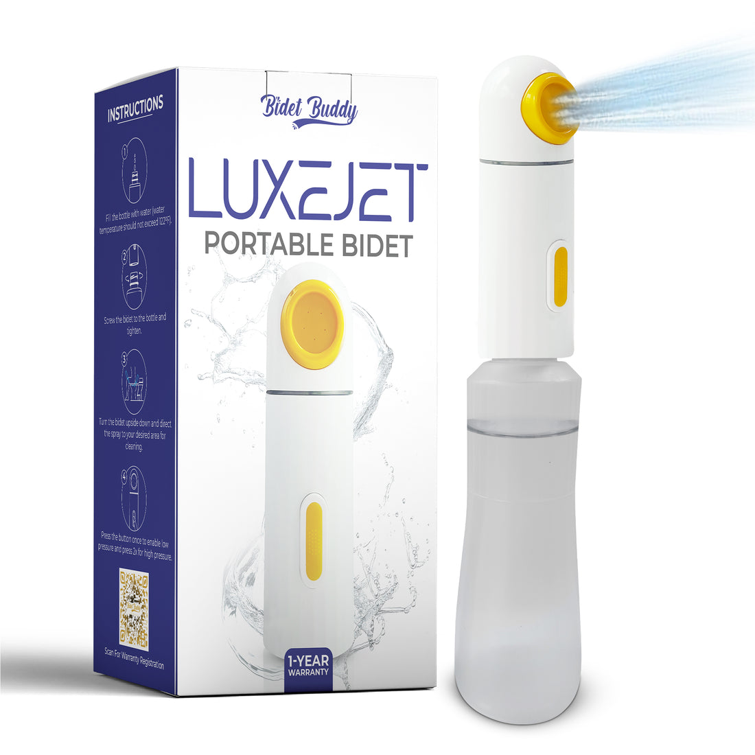LuxeJet Portable Bidet
