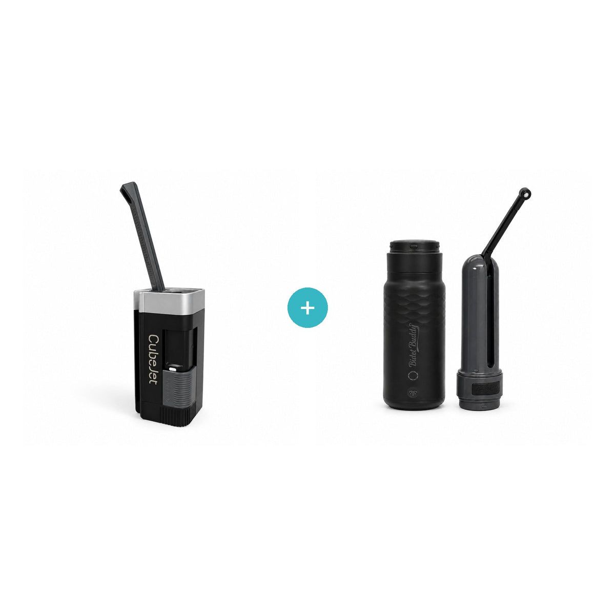 CubeJet and GoFlow 320 portable bidets