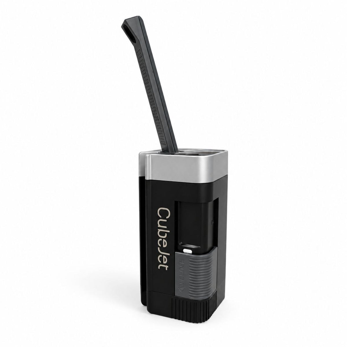 CubeJet Portable Bidet (Factory Blemished) — front view with nozzle extended