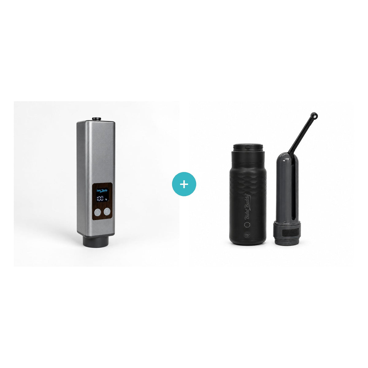 Evolv and GoFlow 320 portable bidets